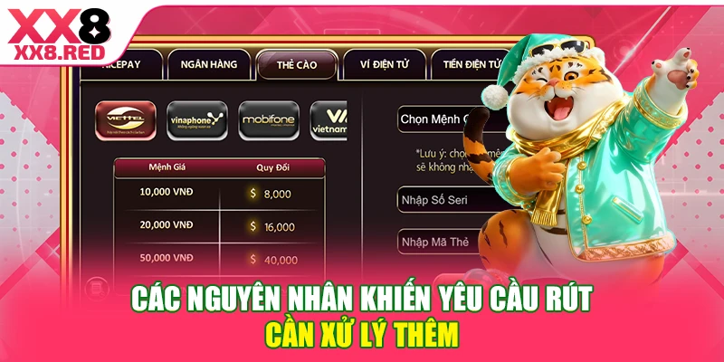 Các nguyên nhân khiến yêu cầu rút cần xử lý thêm